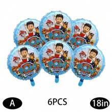 Hasbro Conjunto de globos para decoración de fiesta de cumpleaños infantil con tema de perro azul, suministros para fiesta de bautizo de bebé, juguetes de regalo - Juego de globos - Ver 3