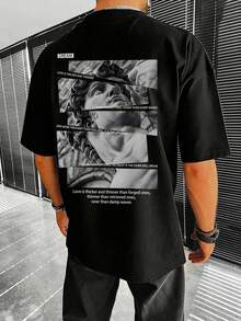 Men T-Shirts - Black - View 2