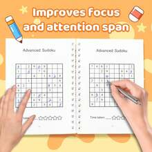 Super Sudoku Game Practice Book - Colorful Space Theme Number Grid Challenge, Cultivate Concentration, Logical Thinking, Patience And Problem-Solving Confidence Through Brain Training Back To School - 超級數獨 - 查看 5