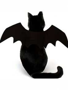 Cánh dơi cho thú cưng, trang phục Halloween - có thể điều chỉnh, chất liệu polyester mềm, phù hợp cho mèo và chó nhỏ, hoàn hảo cho nhập vai Halloween và hóa trang vui nhộn, Halloween, trang trí Halloween, trang trí mùa thu, phong cách Gothic, đồ phù thủy, hài hước, thiết kế cánh dơi Gothic thanh lịch - A - Xem 8
