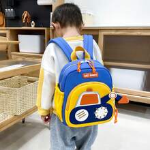 Cute Robot Backpack For Boys, Kids Kindergarten School Bag, Lightweight Cartoon Backpack For Preschool, Toddler Daypack, Daily Use And Outdoor Travel - A - View 7