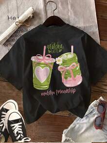 Camisetas de Tallas grandes - Negro - Ver 2