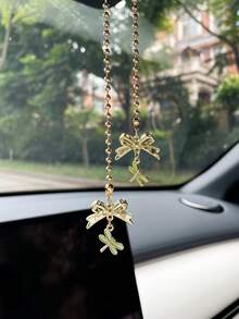 蜻蜓與蝴蝶汽車掛飾創意車內掛飾後視鏡吊飾汽車裝飾 - 掛件 - 查看 9