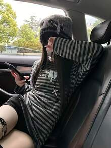 Women Tops - Dark Gray - View 4