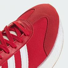 Adidas 春秋款中性情侶厚底復古時尚百搭休閒鞋 JI0835 - 淺猩紅/白/漢玉白 - 查看 8