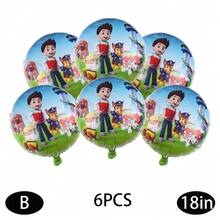Hasbro Conjunto de globos para decoración de fiesta de cumpleaños infantil con tema de perro azul, suministros para fiesta de bautizo de bebé, juguetes de regalo - Juego de globos - Ver 12