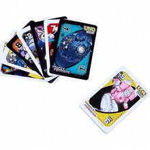 Mattel UNO K-Pop Demon Hunter 卡牌遊戲,適合 1-10 人玩家,兒童與成人遊戲之夜,附特殊規則 - HXJ49 - 查看 4