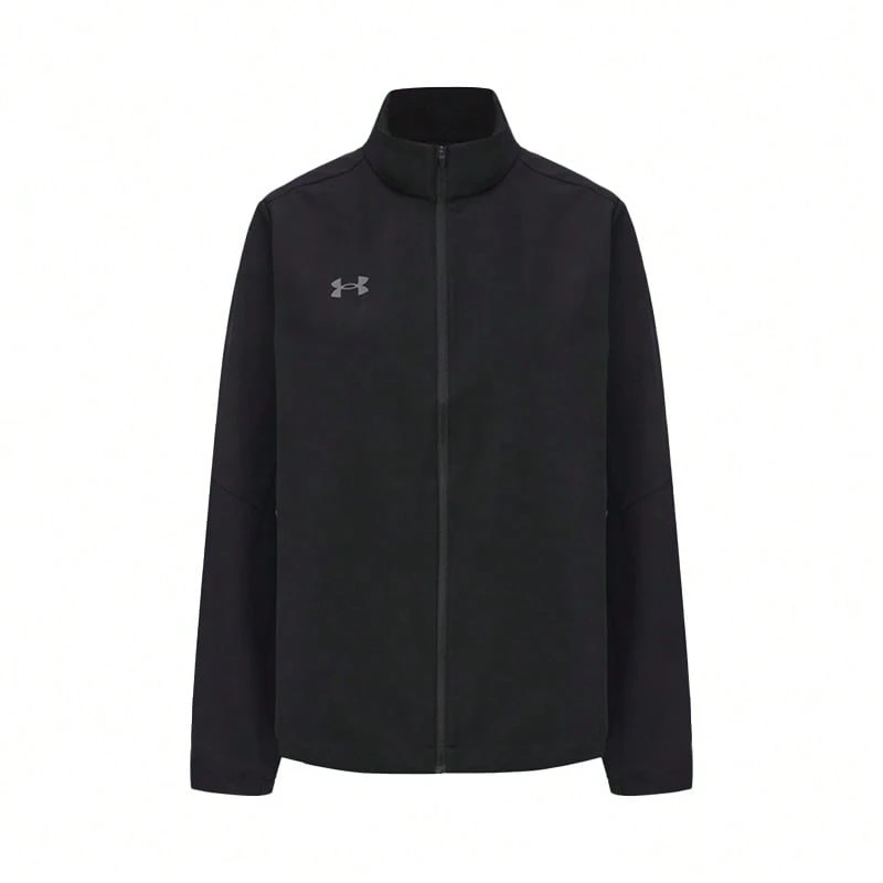 UNDER ARMOUR Women's Woven Stand Collar Jacket - Black - View 1
