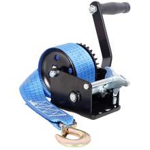 Manual Crank Hoist 19.6FT For Boat Trailer ATV Towing, 800LBS Capacity 3.1:1 Gear Ratio Black Shell Two-Way Ratchet Portable Pulling Tool Heavy Duty Steel Construction-XY795951 - Multicolor - View 7