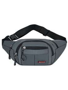 Men Mini Chest Bag Crossbody Sling Bag Lightweight Casual Shoulder Backpack With Front Zipper Pocket For Travel Cycling Sports College Students - Multicolor - View 3