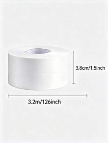 3 Rolls Waterproof Mold-Proof Sealing Tape, Flexible Self-Adhesive Sealing Strip, Strong Adhesion, Easy Installation And Durable, Suitable For Kitchen Bathroom Countertop Gap Coverage, Home Cleaning And Dry Edge Sealing Accessory - Multicolor - View 8