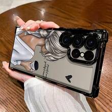 [24h Shipping From DE/FR/ES]Apple 17 16 15 Promax Phone Case: Stylish Phone Case For Urban Girls Suitable For Samsung Galaxy S26/S25/S24/S23/S22/S21/S20 Edge FE Ultra Plus - A06, A16, A26, A36, A05, A15, A25, A35, A55, A14, A24, A34, A54, A13, A23, A33, A53, A73 - Soft Transparent Back Cover With Drop ProtectionSamsung 21 22 23 24 25 26 Ultra Galaxy - 1pcs - 查看 3