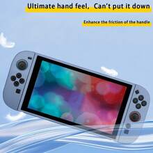 ONETIAOLONG Split Soft TPU Protective Case For Switch 2 Dockable Shockproof Ultra Thin Separate Controller Shell Anti-Drop Game Console Gaming Accessories Slate Blue - View 5