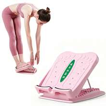 Tavola inclinata regolabile per gambe dritte, modellamento gambe, stretching, massaggio polpacci, tavola magnetica per stretching, tavola sportiva per stretching polpacci - Multicolore - Visualizzare 1