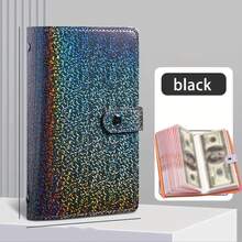 1pc A6 Colorful Storage Album, Made Of High-Quality Material, Built-In 50 Inner Pages, Can Hold 100 Banknotes, Including Banknote Photos, Stamps And Bank Card Storage Album - Multiple Styles - View 8