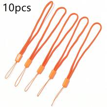 10入/包 聚酯纖維手機掛繩 20cm 多彩萬用短款圓繩 耳機風扇自拍棒掛繩 水杯防丟繩 DIY鑰匙圈吊飾裝飾配件 - 聚酯手機掛繩 - 查看 19