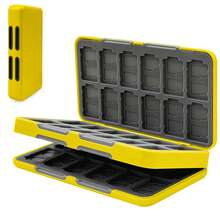 ONETIAOLONG Caja de almacenamiento con 48 ranuras para tarjetas de juego y 96 ranuras para tarjetas Micro SD, compatible con Switch, Switch Lite/OLED/NS - Ver 9