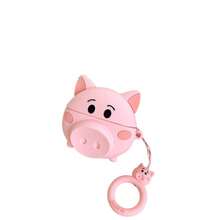 Flippy Husă cu inel de prindere, porc roz - Roz - Vizualizare 5