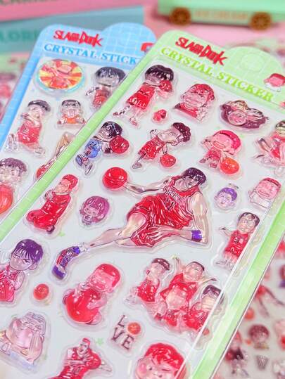 Universal Decorative Transparent Stickers, Rich Girly Style Patterns Easily Transform Various Small Items. Long-Lasting, Fade-Resistant And Curl-Resistant, Can Be Used As Children's Party Prizes, Gift Box Decoration, Four-Color Combination Loved By All Ages. Seal Candy Drip Stickers Sticker Book Children's 3D/DIY Stickers Holiday Party Birthday Graduation Christmas Thanksgiving Gifts Loose-Leaf Binder Handmade Reward Educational Planner