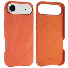 VIETAO 奢華磁吸手機保護殼，相容 iPhone 17 Air Pro Max 16 15 14 13 17Pro，高品質無線充電磁吸 Galaxy S26 S25 S24 Ultra 手機保護殼 - 橘色 - 查看 4