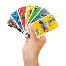 Mattel UNO K-Pop Monster 卡牌遊戲，適合 1-10 人玩，兒童與成人遊戲之夜，包含特殊規則 - JLN03 - 查看 5