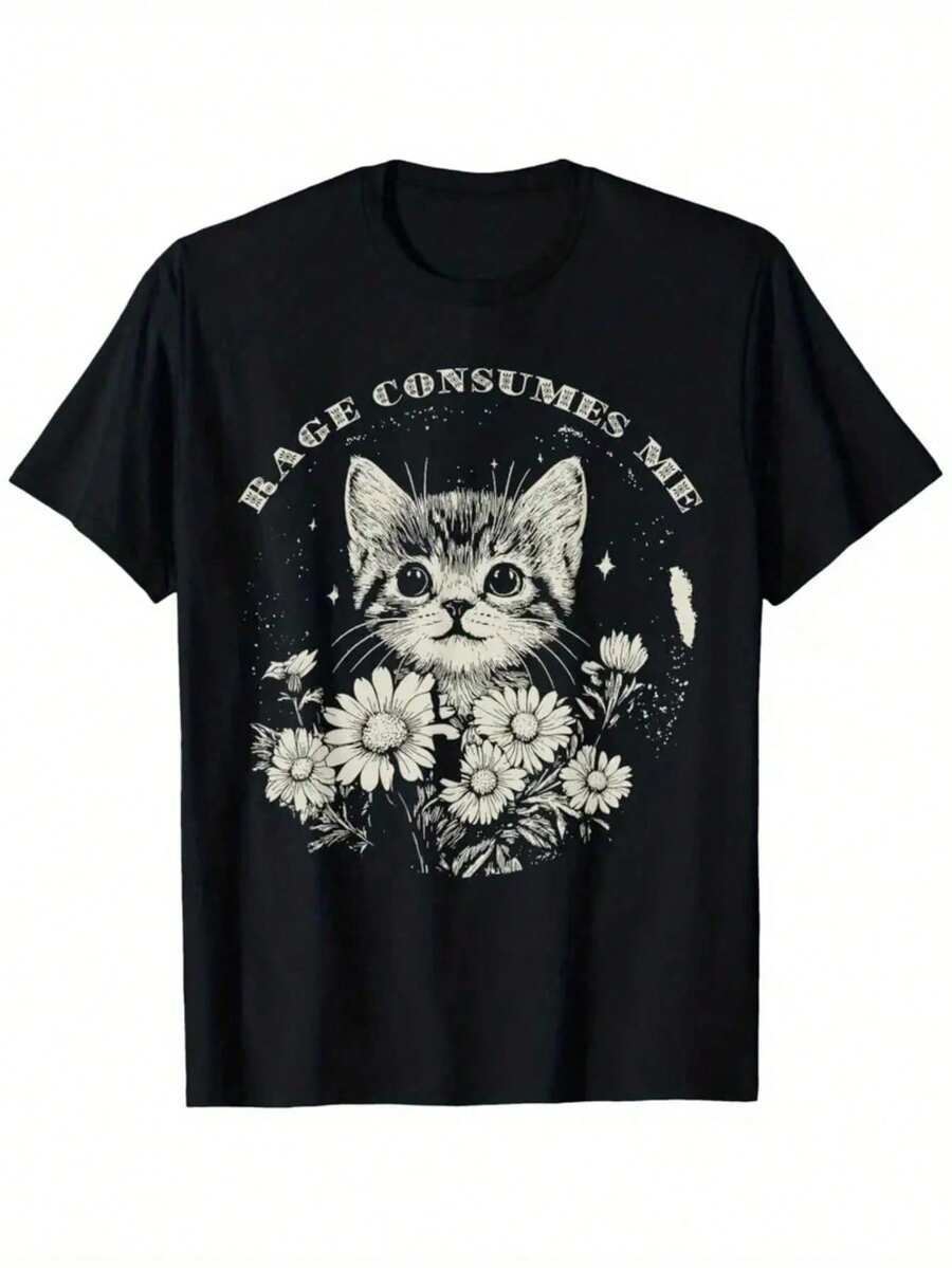 Men T-Shirts - Black - View 1