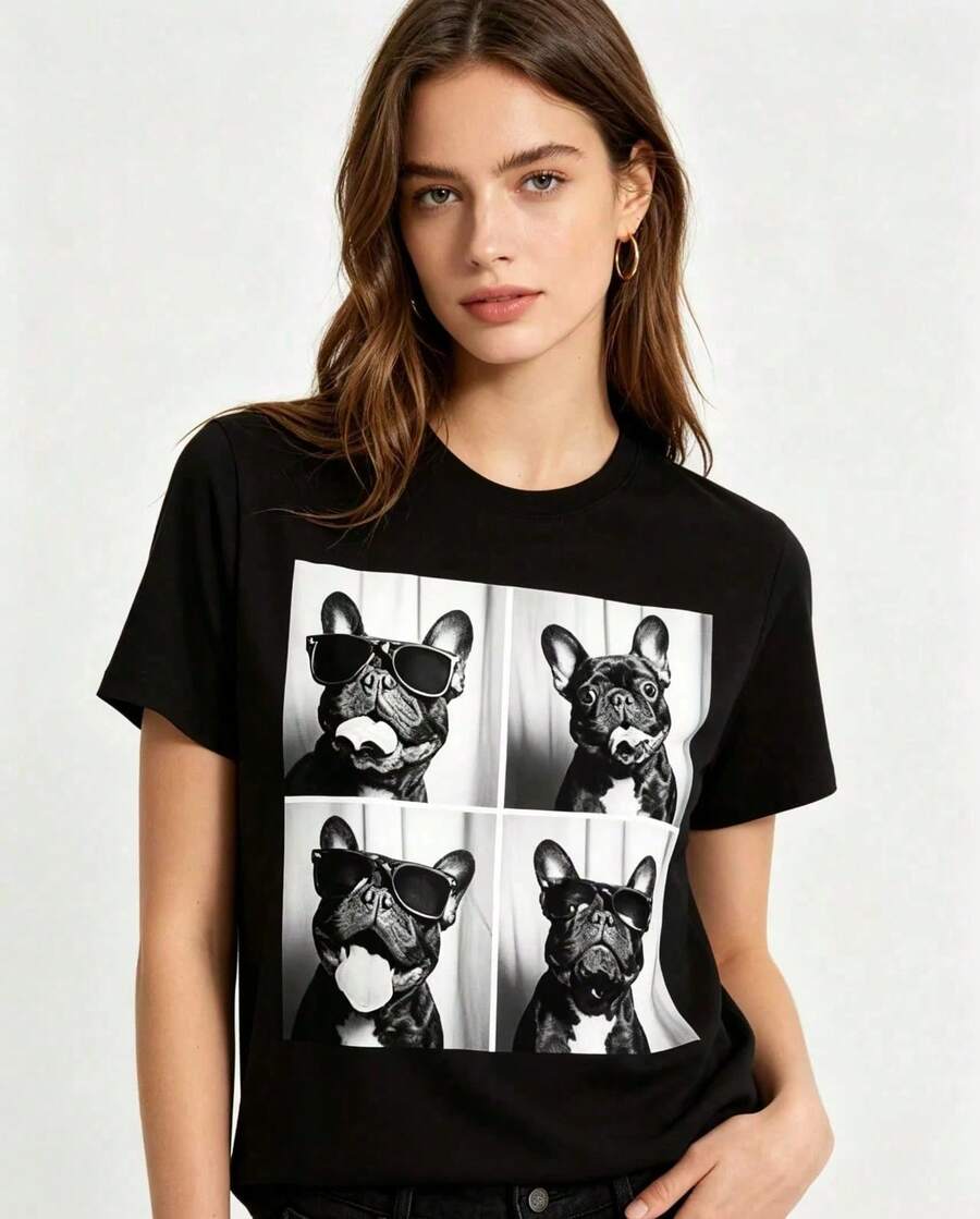 Men T-Shirts - Black - View 1