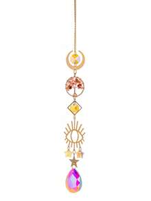 1/6pcs Crystal Rainbow Maker Sun Catcher | Perfect Home Decor, Fall Decoration, Wedding Or Thanksgiving Gift For Girls - Small Tree Of Life - View 9