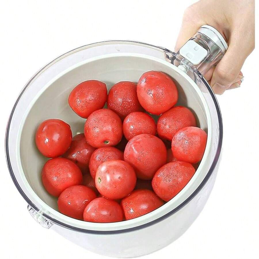 Vegetable And Fruit Cleaning Machine And Accessories - Green - View 1