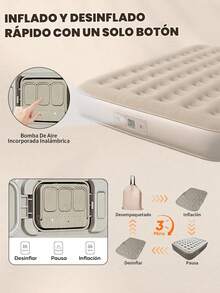 Outdoor Air Mattress - Double High Bed 200*150*40cm - View 3