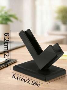 Creative Business Card Holder/Desktop Display Stand - Decorative Upright Desktop Accessory, Suitable For Office Or Workspace Decoration And Business Occasions - A - View 13