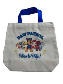 Paw Patrol 1件裝汪汪隊主題生日禮物 多功能肩背包 大容量便攜帆布包 帆布紀念袋 適合兒童 - 彩色 - 查看 14