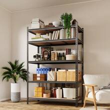 Supports de rangement pour garage - Noir - Voir 2