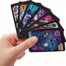 Mattel UNO K-Pop Demon Hunter 卡牌遊戲,適合 1-10 人玩家,兒童與成人遊戲之夜,附特殊規則 - HXJ49 - 查看 3