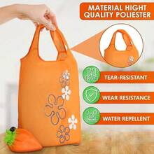 1/5 buah Tas Belanja Lipat Motif Buah, Praktis untuk Perjalanan, Dapat Dicuci dan Tahan Lama - Sempurna untuk Belanja di Pasar dan Penggunaan Sehari-hari - tas jinjing - View 3