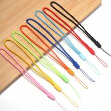 10入/包 聚酯纖維手機掛繩 20cm 多彩萬用短款圓繩 耳機風扇自拍棒掛繩 水杯防丟繩 DIY鑰匙圈吊飾裝飾配件 - 聚酯手機掛繩 - 查看 7