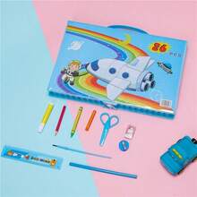 Watercolor Pen Set, Pencil Set, 42pcs/86pcs/208pcs Painting Brush Learning Tool Set, Student Learning Painting Watercolor Pen Crayon Supplies Set, Watercolor Paint, 208pcs Including Drawing Board, Writing Tools, Art Set, Holiday Gift (Packaging Box Pattern Style Randomly Sent) - Multicolor - View 17