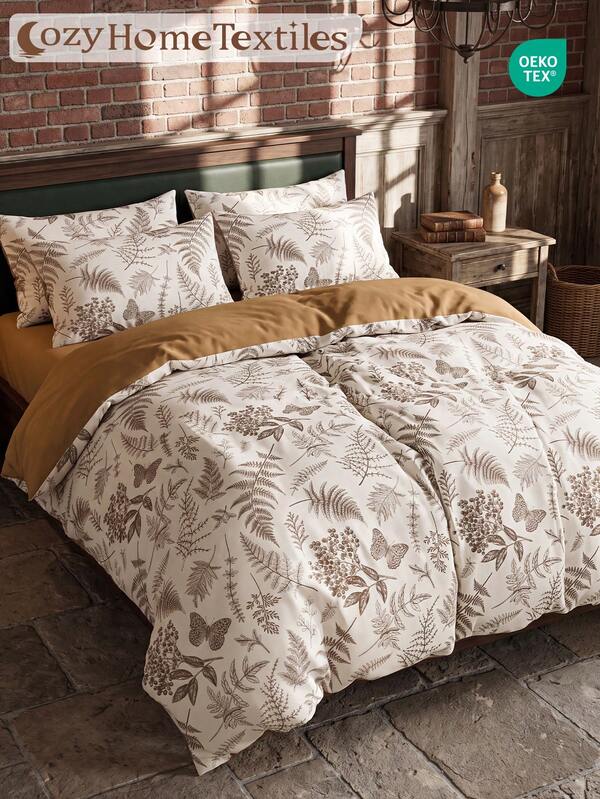 2/3 Piece Printed Duvet Cover Set (1 Duvet Cover + 1/2 Pillow Shams, No Inserts), Soft Anti-Pilling, Suitable For Double/Full/Queen/Standard Bed, Multiple Sizes Available, Machine Washable, Bedroom Decor, OEKO-TEX Certified