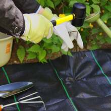 200 Pack 8x1 Inch 11GA(0.12inch) Landscape Staples Garden Stakes Fence Netting Pins Ground Spikes Sod Cover Fabric Pegs Steel Uncoated - 顏色F - 查看 4