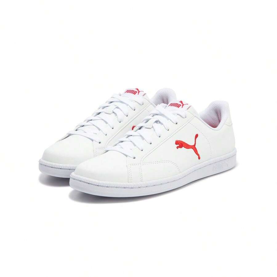 Puma Spring/Autumn Unisex Low-Top Casual Sneakers, Lightweight Versatile White Sports Skate Shoes 36294501 - White - View 1