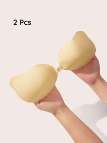 Lignisse Bra Perekat Tak Terlihat, Bra Perekat yang Dapat Digunakan Kembali untuk Wanita, Bra Push Up Tanpa Tali dan Tanpa Punggung, Bra Perekat Silikon Tak Terlihat untuk Gaun V Dalam, Pernikahan - MultiWarna - View 14