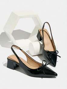 GAN AI Women Pumps - Black - View 3