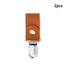 1pc Lychee Textured PU Leather Hat Clip With Glossy Metal Clamp, Secure Grip And Smooth Opening, Compact And Portable For Clipping Hats Or Hanging On Backpacks As A Fashion Accessory, Practical For Daily Use, Exquisite Gift For Outfit Enthusiasts - Multicolor - View 9