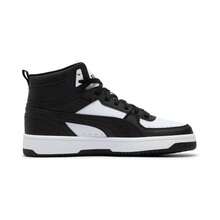 Puma Spring/Autumn Mid-Top Casual Shoes Unisex Couple Basketball Style Classic Retro Sports Sneakers 37476501 - Black/white - View 3