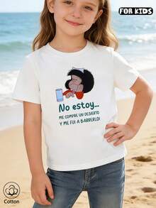 Maßgefertigtes Mädchen-T-Shirt aus 100 % Baumwolle, Noist Mädchen-T-Shirt, Mädchen-T-Shirt in Übergrößen, Kurzarm-Mädchen-T-Shirt, Oberteil aus reiner Baumwolle, Sommeroberteil, Jugendbekleidung. - Weiss - Übersicht 6