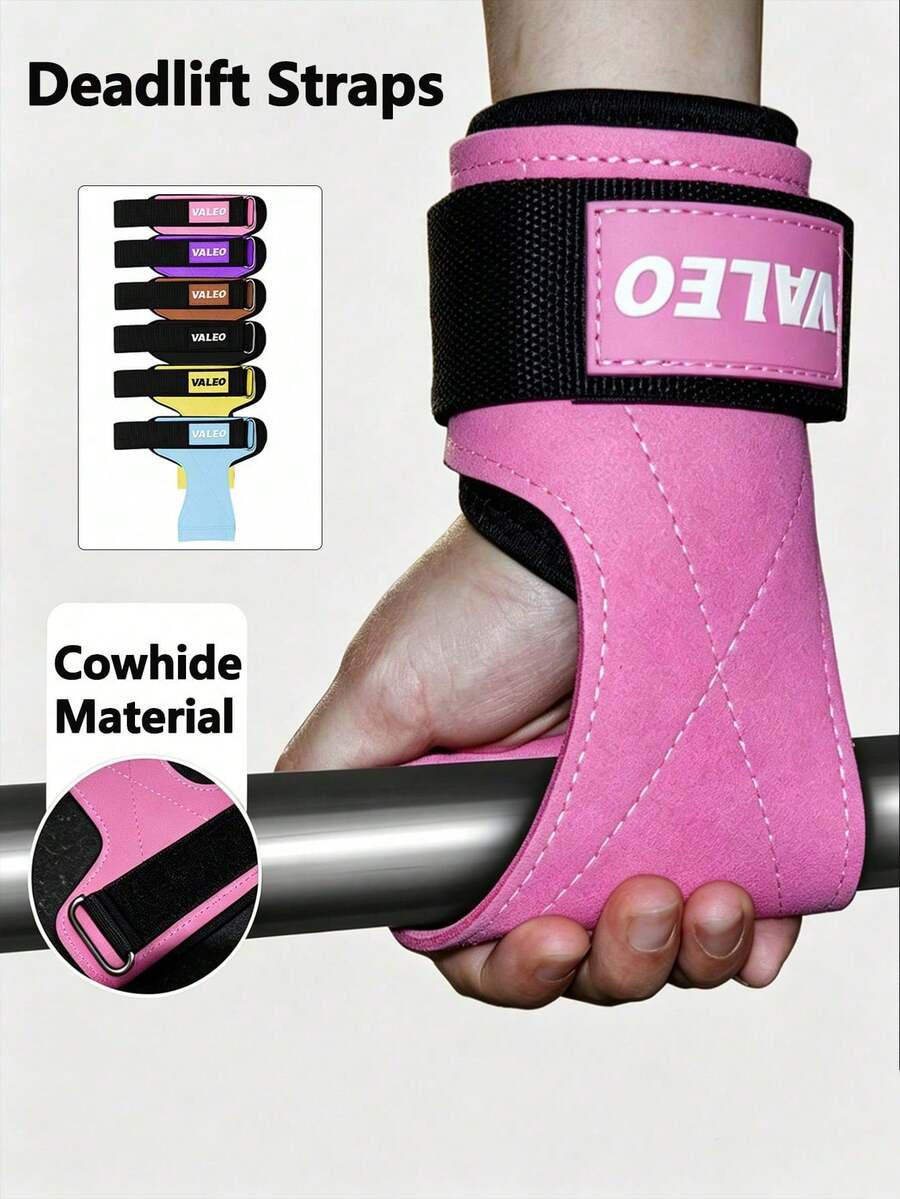 1 Par, Novas Luvas de Proteção de Palma para Esportes e Fitness ao Ar Livre na Primavera e Verão, Proteção de Pulso com Assistência de Puxada Rígida, Luvas de Fitness com Tira Antiderrapante para Barra Fixa/Unissex/Proteção Esportiva Diária - Multicolorido - Visão 1
