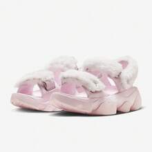 Nike Jordan Deja Comfortable, Soft, And Lightweight Beach Sandals For Women, Pink And White - Pink - View 2