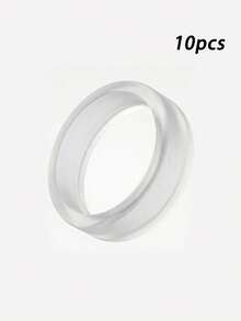 10pcs Silicone Anti-Scratch Soft Ring Protective Covers, Lightweight Daily & Fitness Protection, Scratch-Resistant, Soft Silicone Material, Suitable For Sports Wear - Multiple Styles - View 13