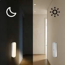 VOLACI LED感應夜燈 USB充電/供電 智能紅外感應燈 無線磁吸燈條 衣櫥燈 櫥櫃燈 床頭燈 走廊燈 樓梯燈 臥室燈 自動感應照明 LED燈 家居照明 現代極簡風燈具 - 白色 - 查看 10