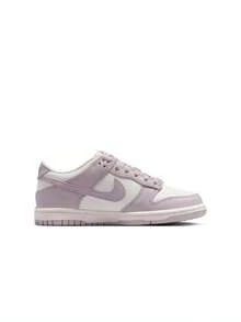 Teenager NIKE DUNK LOW (GS) Casual Shoes Low-Top FB9109-122 - White - View 6